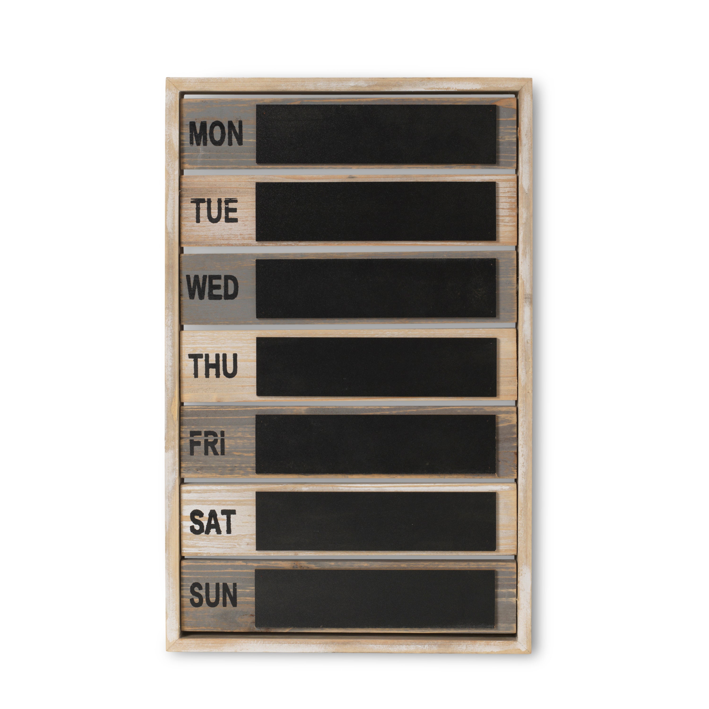 Luminous 18.8 in H Wood Holiday Reversible Wall Sign